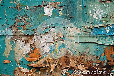 Material Displaced Texture Abstract Background With Generative AI Stock Photo