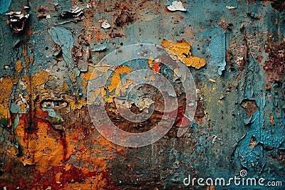 Material Displaced Texture Abstract Background With Generative AI Stock Photo