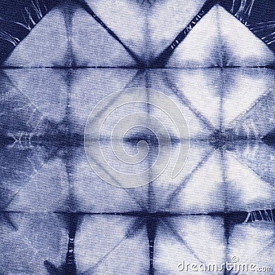 Material dyed batik. Shibori Stock Photo