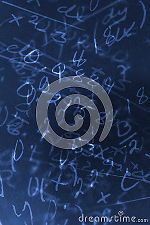 Math background Stock Photo