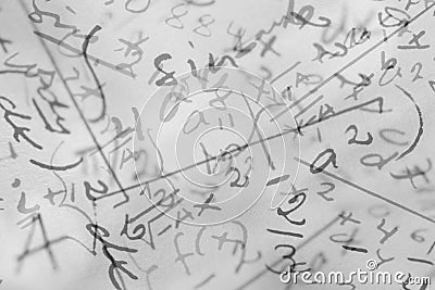 Mathematics Stock Photo