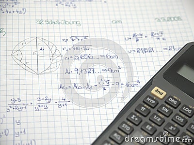 Mathematics Stock Photo