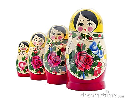 Matrioshka Stock Photo