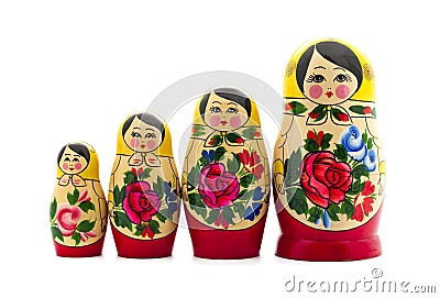 Matrioshka Stock Photo