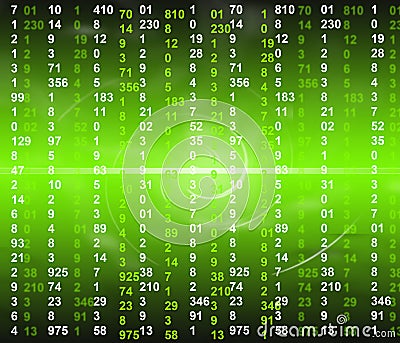 Matrix background Stock Photo