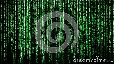 Matrix background Stock Photo