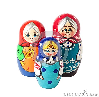 Matryoshka. Stock Photo