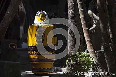 Matryoshka doll in Vietnam Editorial Stock Photo