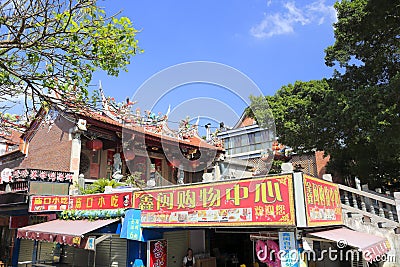 Matsu temple in zengcuoan town, amoy city Editorial Stock Photo