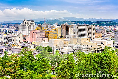 Matsue, Shimane, Japan Skyline Stock Photo