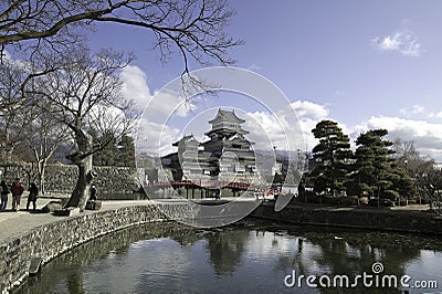 Matsumoto castle -2 Editorial Stock Photo