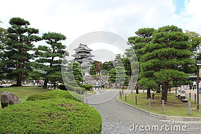 Matsumoto Castle, Matsumoto, Japan Editorial Stock Photo