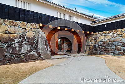 Matsumoto Castle in japan Editorial Stock Photo