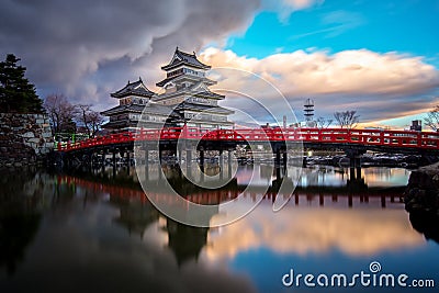 Matsumoto Castle, Nagano, Japan Stock Photo