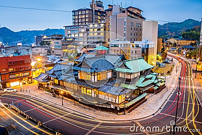 Matsuyama, Japan Skyline Stock Photo