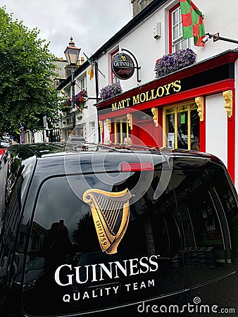 Matt Molloys is the best known Westport pub in the world. Editorial Stock Photo