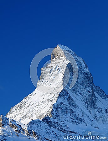 Matterhorn mountain Stock Photo