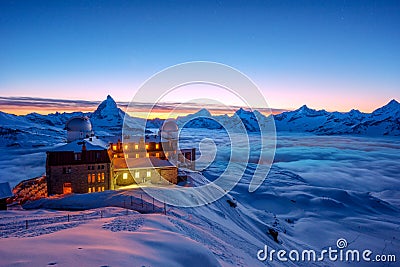 Matterhorn, Switzerland. Stock Photo