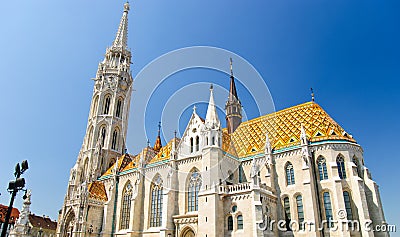 Matthias church in Budapest, Hungary Stock Photo