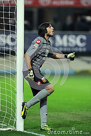 Mattia Perin during the match Editorial Stock Photo