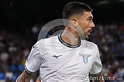 Italian Serie A league between Napoli vs Lazio Editorial Stock Photo