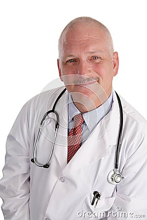 Mature Doctor - Trustworthy Stock Photo