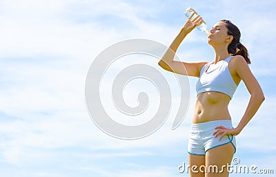 Mature Woman Athlete Stock Photo