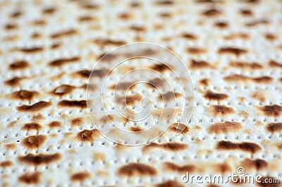 Matza - Passover Jewish Holiday Stock Photo