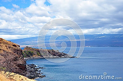 Maui coastline Stock Photo