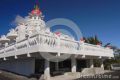 Mauritius Island, Hindu Temple, Poste de Flacq Stock Photo