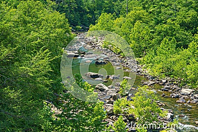 Maury River at Goshen Pass Stock Photo