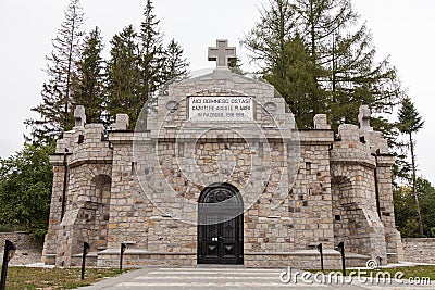Mausoleu of Soveja Stock Photo