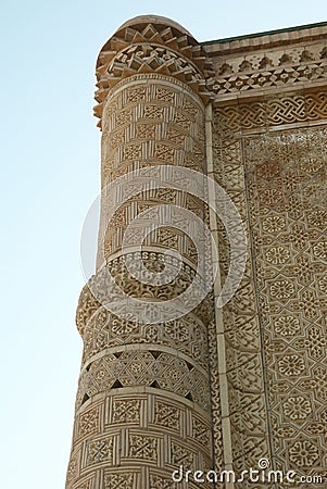 Mausoleum Aisha-Bibi. A Silk Way Kazakhstan. Stock Photo