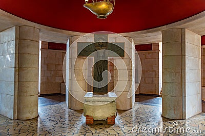 Mausoleum of Gabriele D\'Annunzio at Gardone Riviera in Italy Stock Photo