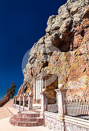 Mausoleum of Illustrious Men on Bufa Hill in Zacatecas, Mexico Stock Photo