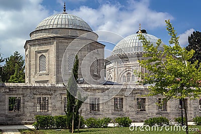 The mausoleum of Suleyman, Istanbul Stock Photo