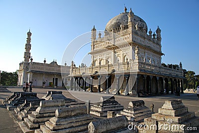 Mausoleum of Tipu sultan Stock Photo