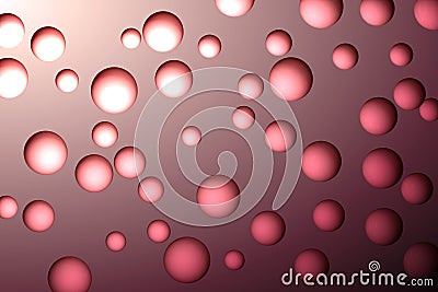 Mauve Bubbles Stock Photo