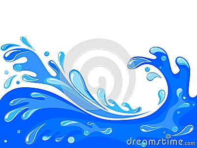 Maverick wave Vector Illustration