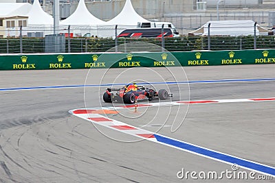 Max Verstappen of Aston Martin Red Bull Racing. Formula One. Sochi Russia. Editorial Stock Photo