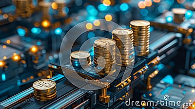 Maximize efficiency and savings with data transfer cost optimization strategies like data deduplication. Stock Photo