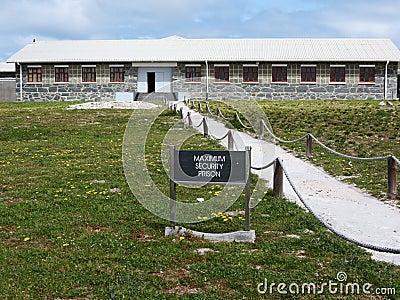 Maximum Security Prision in Robben Island Editorial Stock Photo