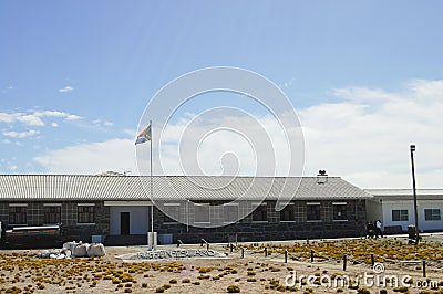 Maximum Security Prison on Robben Island - Cape Town - South Africa Editorial Stock Photo