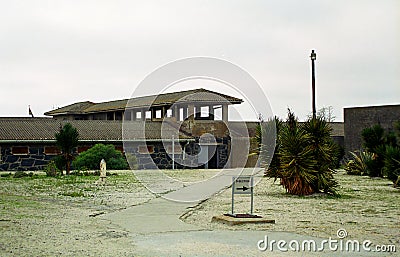 Maximum Security Prison, Robben island, South African Republic Editorial Stock Photo