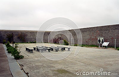 Maximum Security Prison, Robben island, South African Republic Editorial Stock Photo