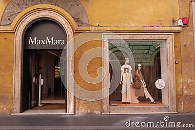 ROME AUGUST 04 2021 FASHION Editorial Stock Photo