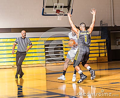 Maxwell Air Force Base Gunter Annex Basketball Team Action Shots Editorial Stock Photo