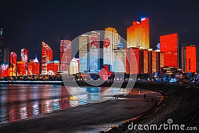 May Fourth Square in qingdao Editorial Stock Photo