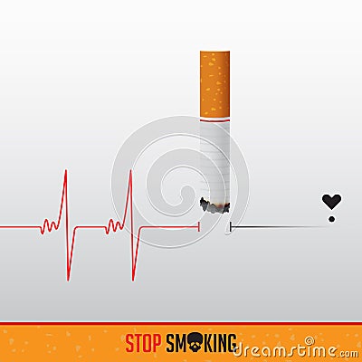 May 31st World No Tobacco Day banner design. Cigarette poisoning concept. Stop smoking poster. Danger from tobacco infographic. Vector Illustration