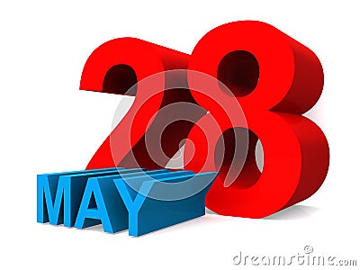 May 28 Stock Photo